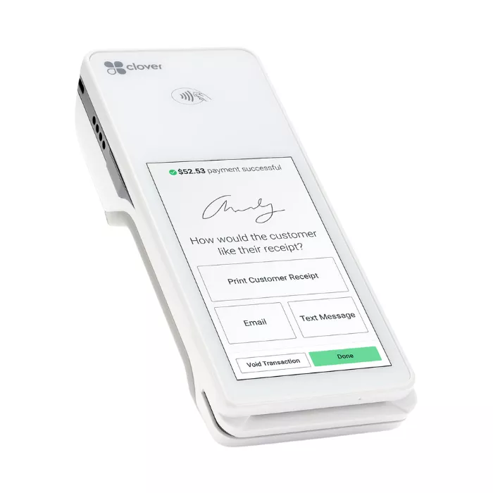 Image of clover credit card reader