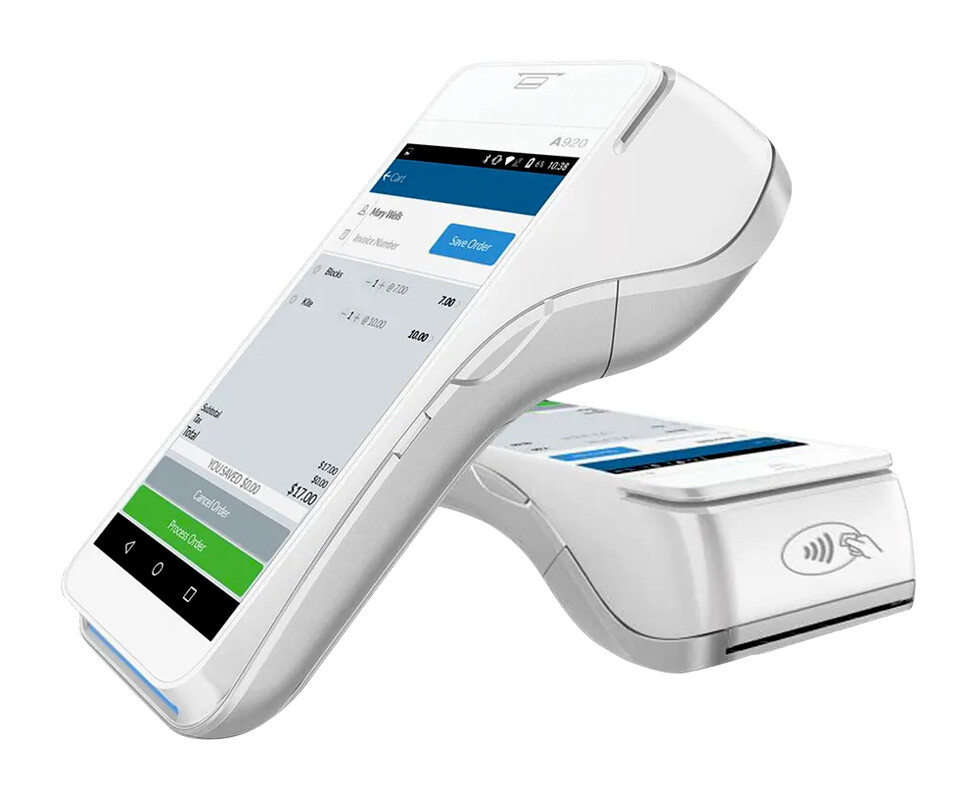 Image of PAX credit card reader