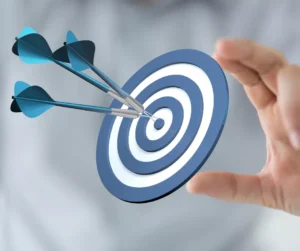 Image of a target hit by using GMS automated payments