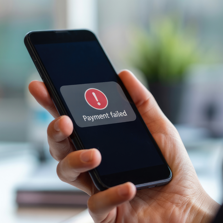 Image of a payment success rate which minimizes failed payments